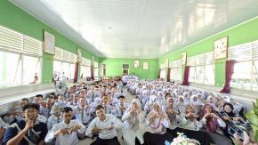 Gelar MGTS di SMAN 1 Jebus, Prodi Matematika UBB Ajak Siswa Kenali Dunia Perkuliahan