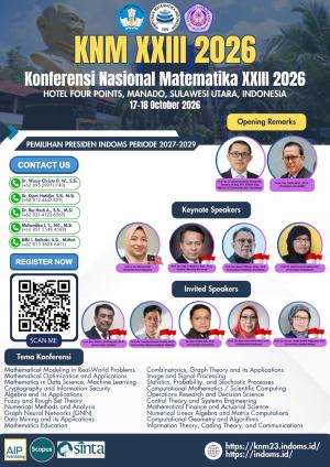 [CALL FOR PARTICIPANTS] Konferensi Nasional Matematika XXIII (KNM 2026)