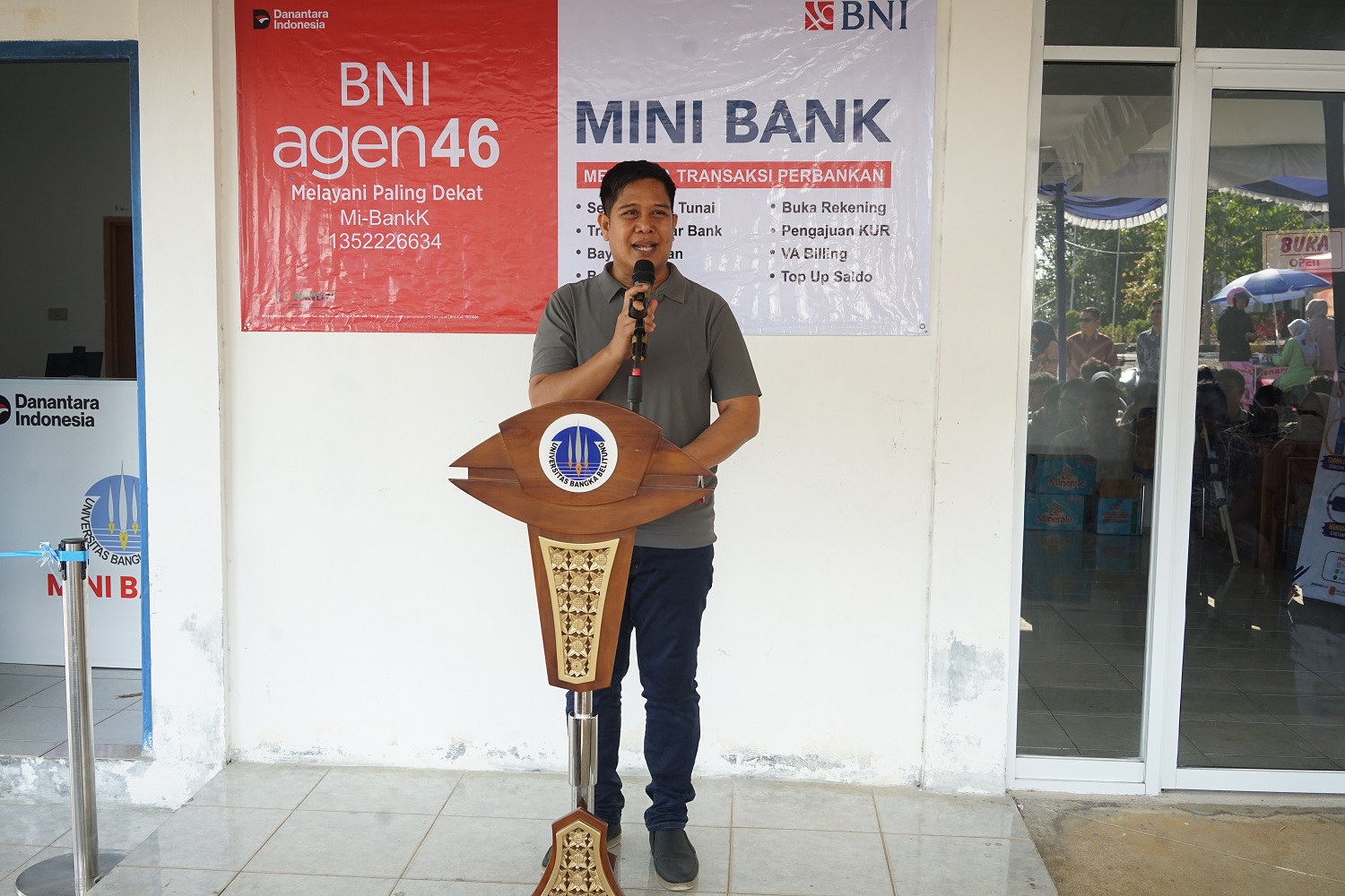 Grand Opening Mini Bank BNI Agen46 di BPU UBB, Perkuat Akses Layanan Perbankan di Lingkungan Kampus