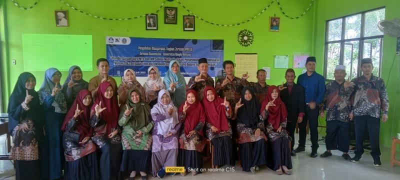 Kegiatan Pengabdian Masyarakat Tingkat Jurusan (PMTJ) Matematika UBB