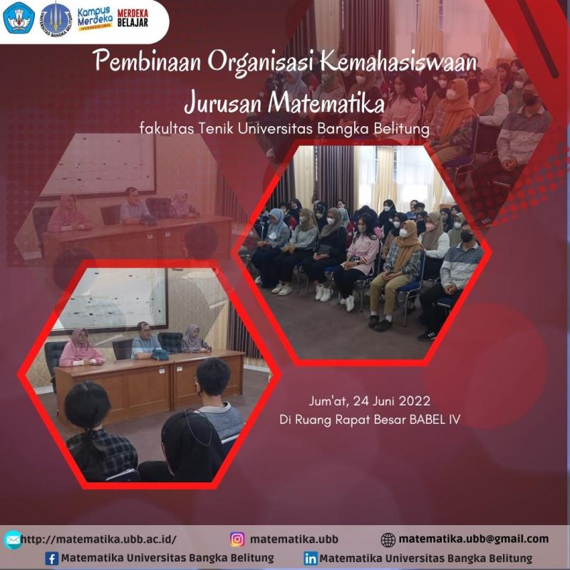 Pembinaan Organisasi Kemahasiswaan Jurusan Matematika