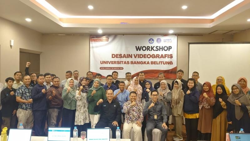 Universitas Bangka Belitung Menggelar Workshop Desain Video Grafis