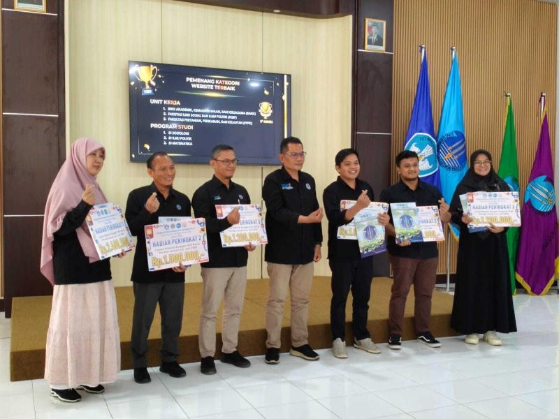 Matematika UBB Raih Peringkat 3 Lomba Website Kategori Program Studi pada AnuMeKa Ke-11